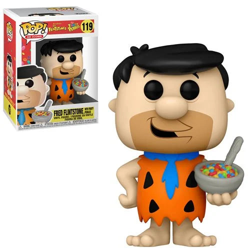 Fruity Pebbles Fred Flintstone with Cereal Funko Pop! Vinyl Figure #119