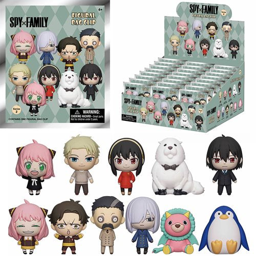 Spy x Family Series 2 3D Foam Bag Clip