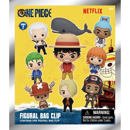 One Piece Live Action Series 2 3D Foam Bag Clip