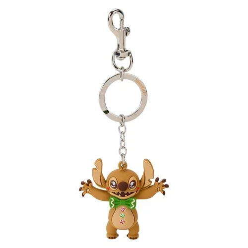 Lilo & Stitch Gingerbread Stitch 3D Molded Key Chain