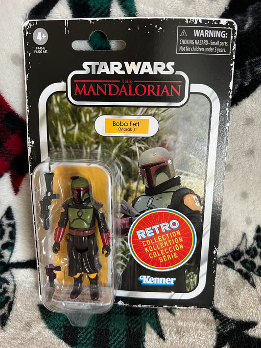 Star Wars Boba Fett The Mandalorian Retro Collection