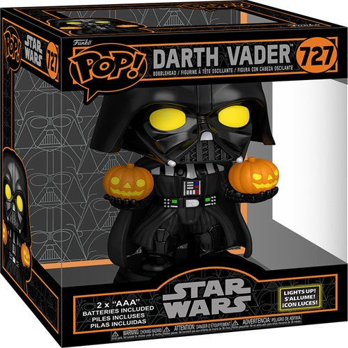 Halloween Light up Darth Vader Super Funko Pop #727