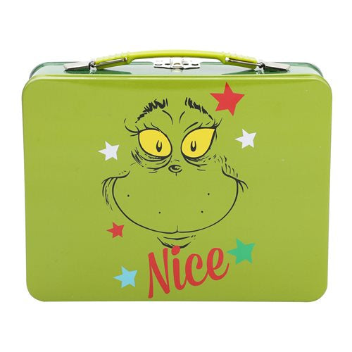 Dr. Seuss The Grinch Naughty and Nice Tin Tote