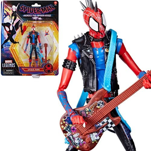 Spider-Man Spider Verse Marvel Legends Spider Punk