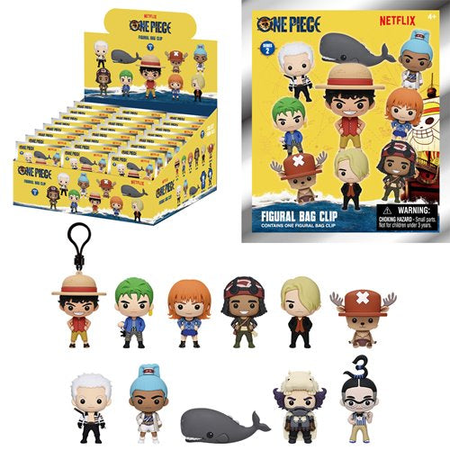 One Piece Live Action Series 2 3D Foam Bag Clip