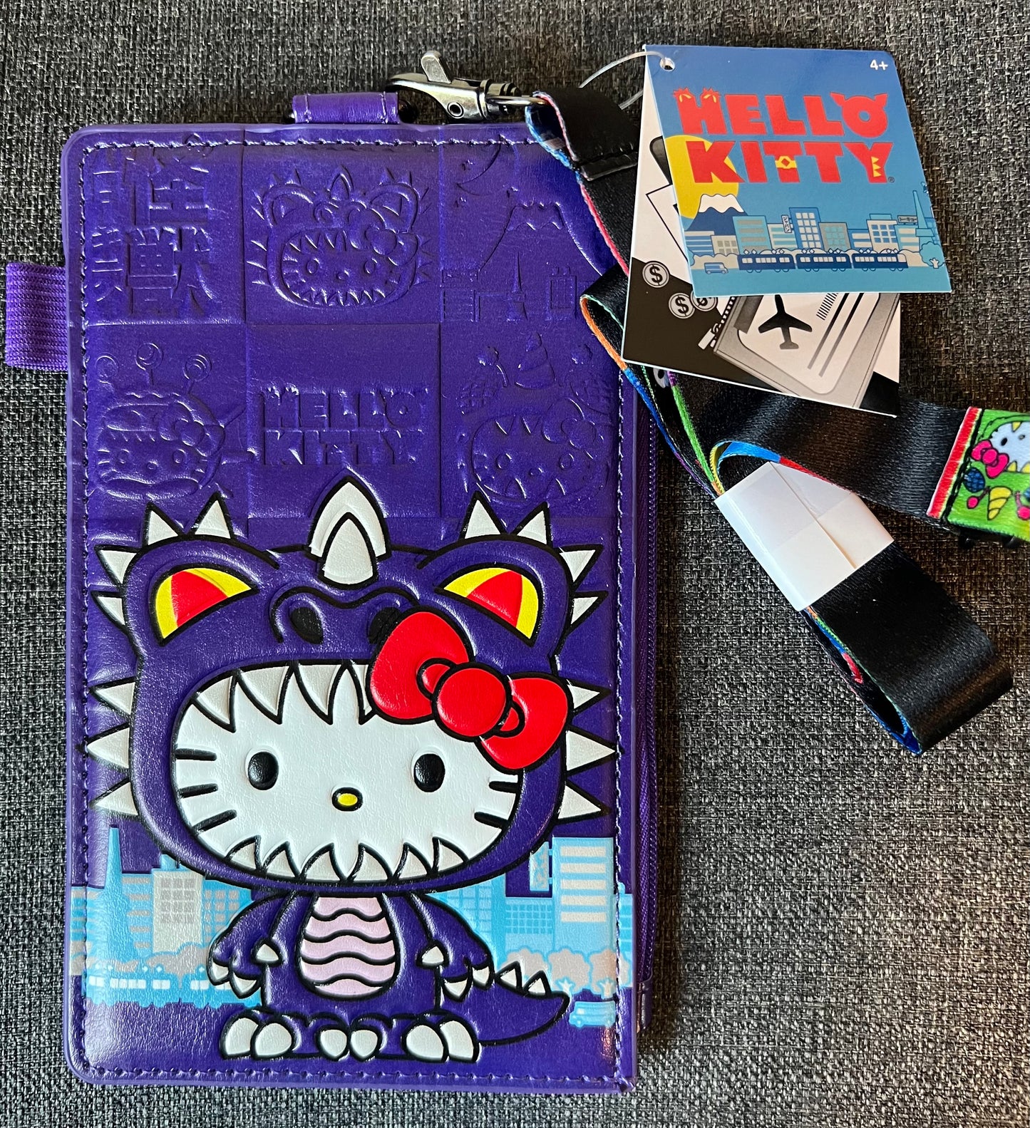 Hello Kitty Lanyard with Passport Holder