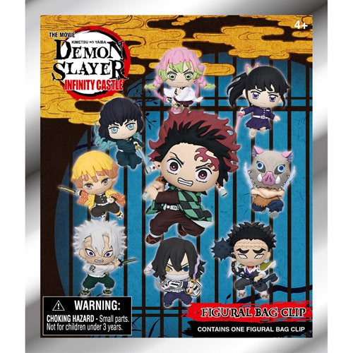 Demon Slayer: Kimetsu no Yaiba Infinity Castle 3D Foam Bag Clip