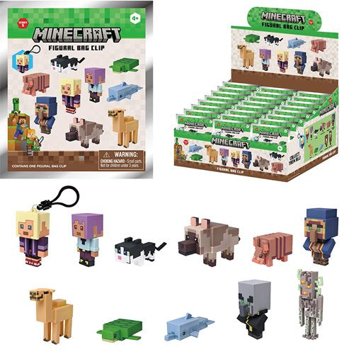 Minecraft Series 5 3D Foam Bag Clip