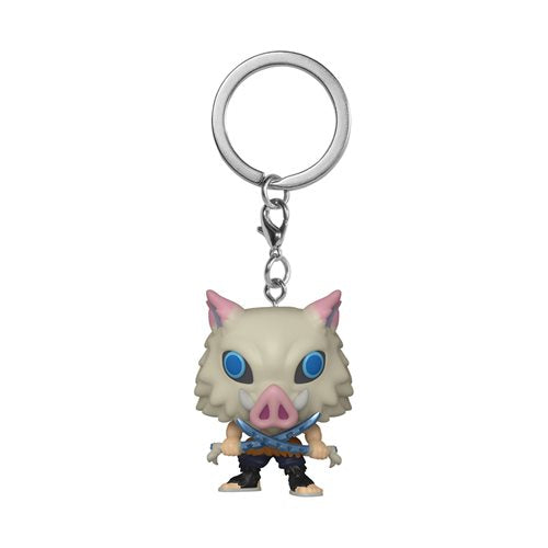 Demon Slayer Inosuke Hashinria pocket pop keychain.