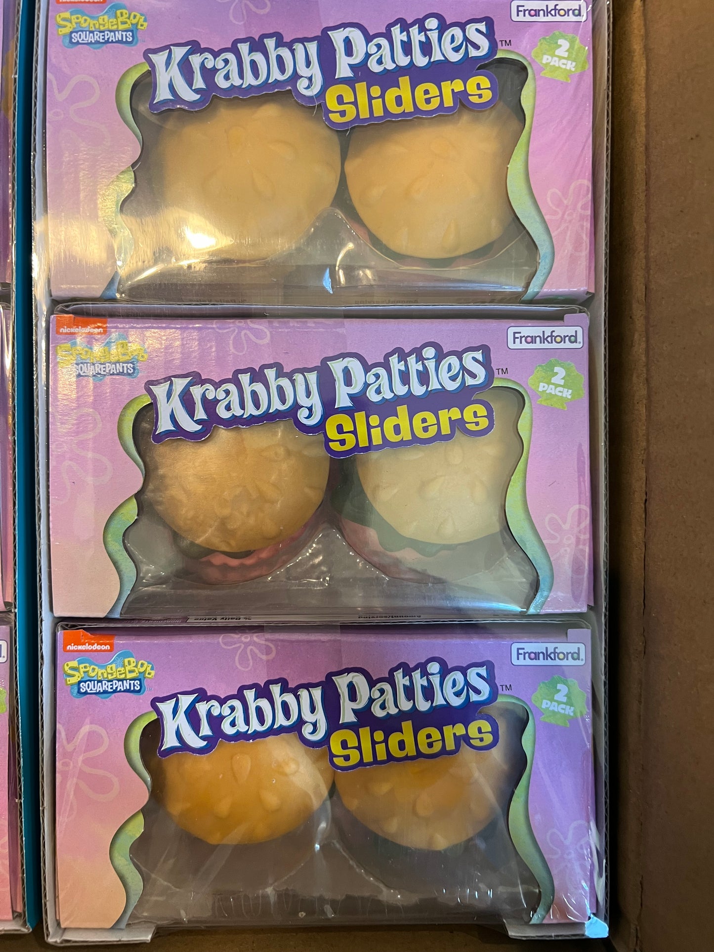 Krabby Patties Sliders