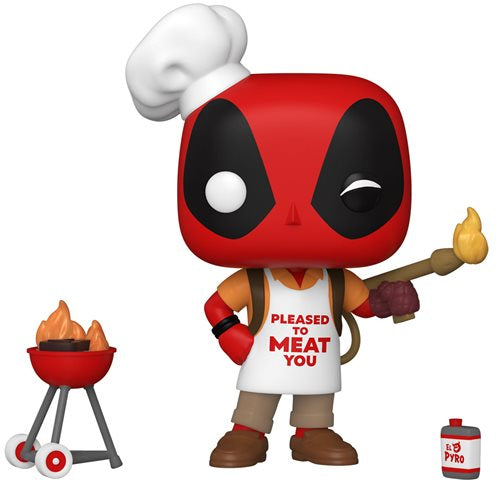 Deadpool 30th Anniversary Backyard Griller Deadpool Funko Pop! Vinyl Figure #774