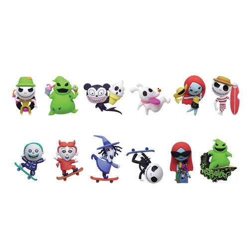 The Nightmare Before Christmas Series 10 3D Foam Bag Clip