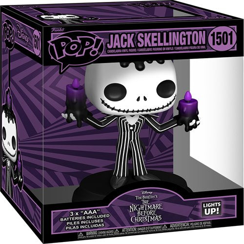 Halloween Light Up Jack Skellington Super Funko Pop #1501