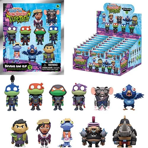 Tales of the Teenage Mutant Ninja Turtles Series 6 3D Foam Bag Clip