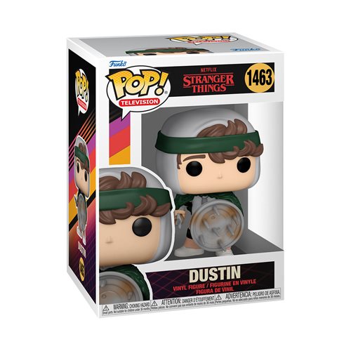 Stranger Things S4 Dustin with Shield Pop! Vinyl