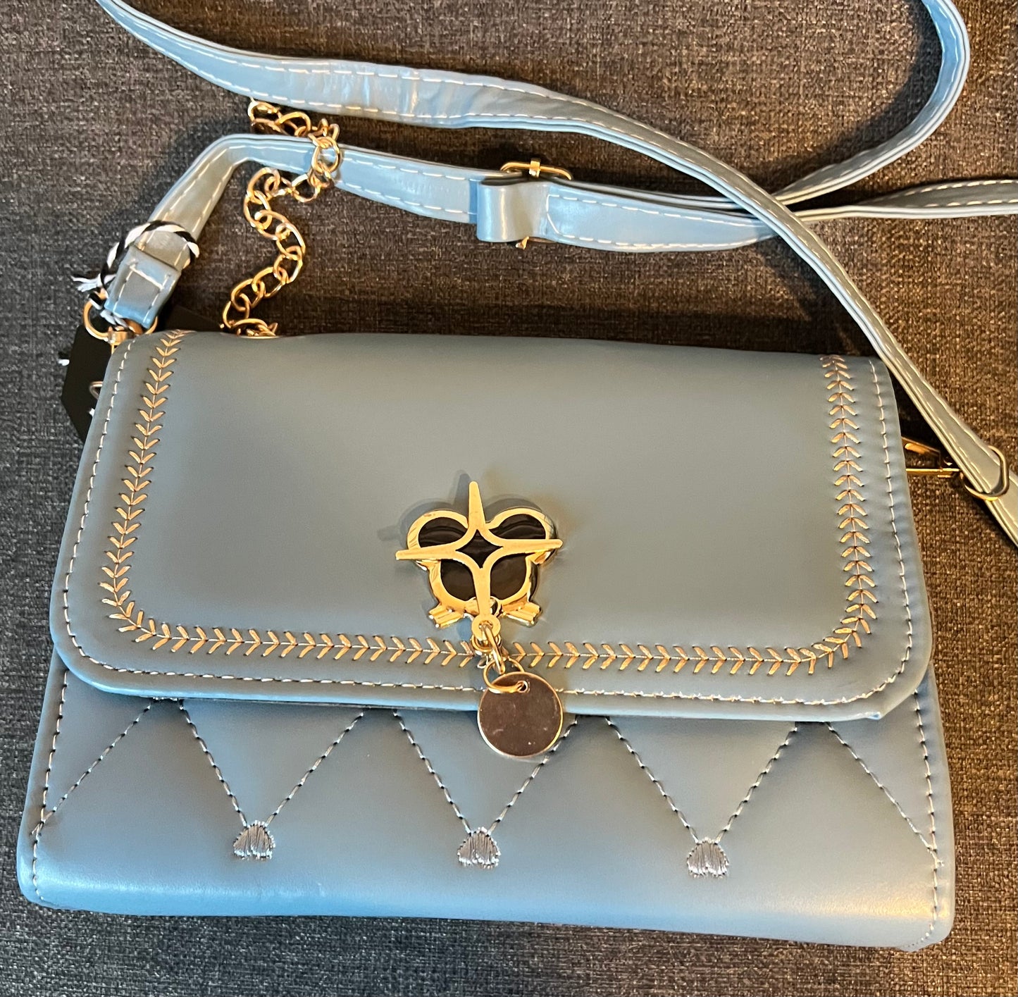 Mickey Heart Embroidery crossbody bag