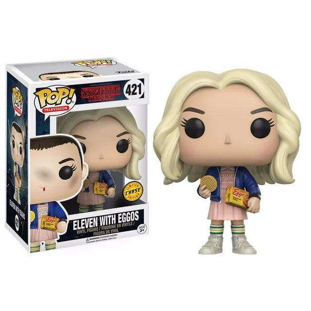 Stranger Things Eleven with Eggos Funko Pop! Vinyl Figure Chase Variant