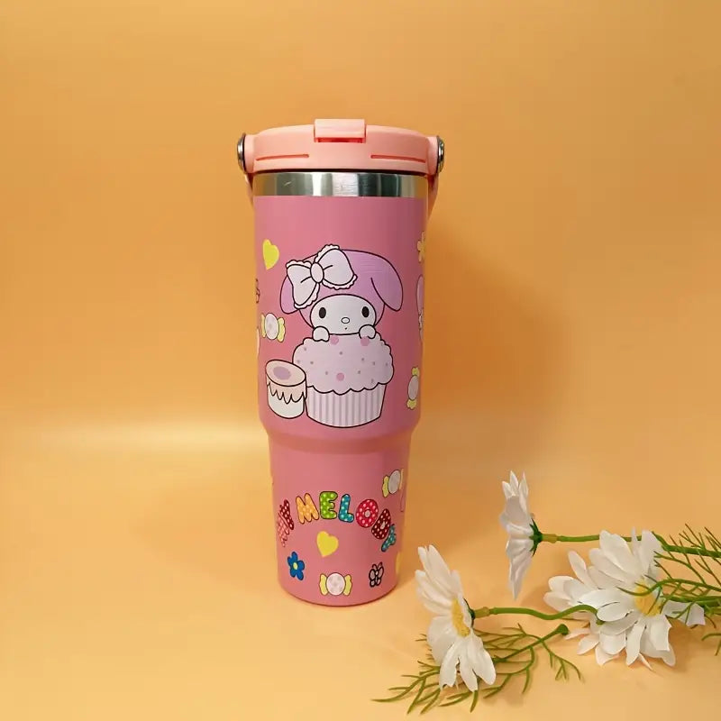 My Melody 20 ounce Tumbler with Straw