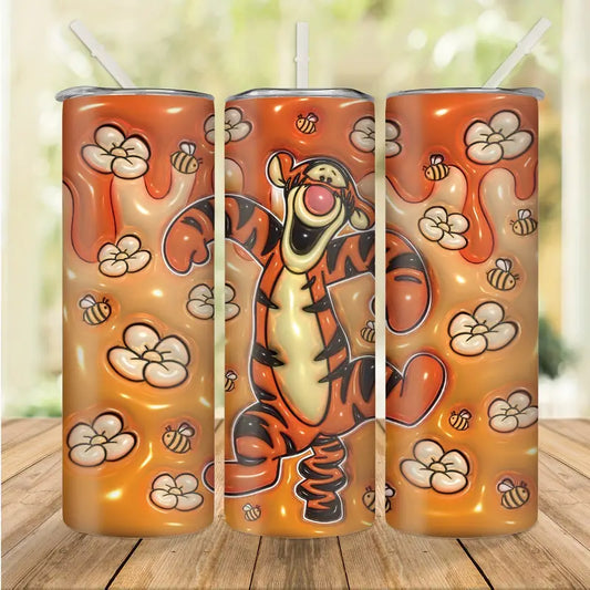 Jumping Tiger 20 ounce Tumbler